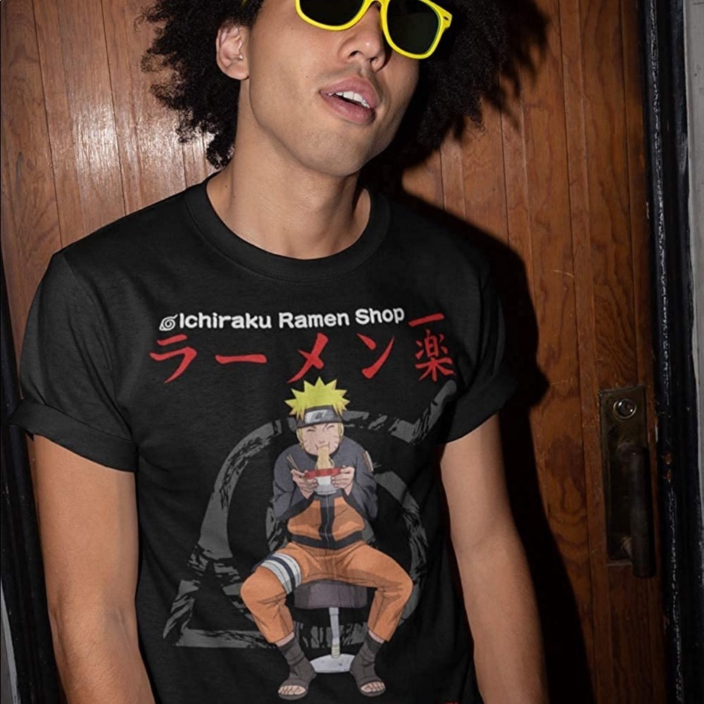 Ripple Junction Naruto Shippuden Ichiraku Ramen Shop T-Shirt New XL